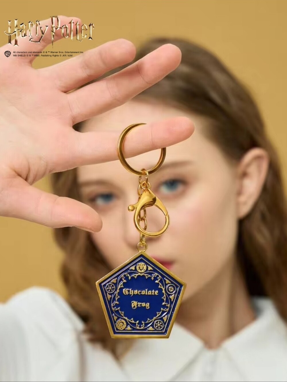 NWT: HARRY POTTER: Chocolate Frog Keychain/Bagcharm